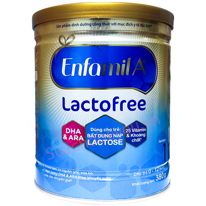 sữa enfamil lactofree care cho trẻ không dung nạp đường lactose
