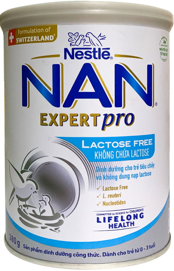 Sữa Nan Expert Pro lon 380g cho trẻ bị tiêu chảy 0-3 tuổi
