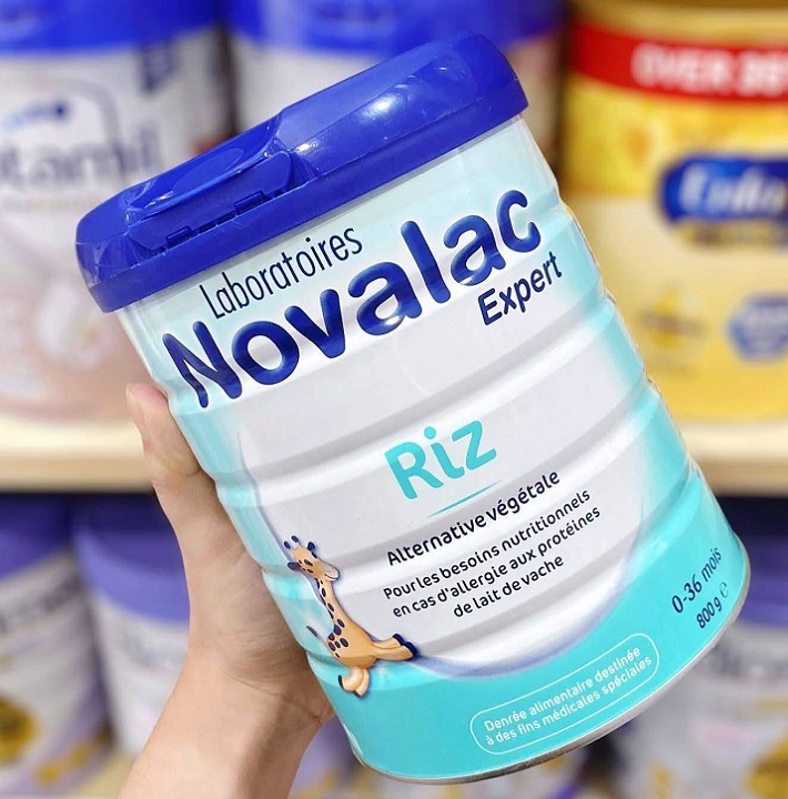 Sữa Novalac Riz cho trẻ dị ứng đạm sữa bò