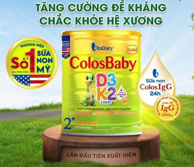 sữa tăng chiều cao cho bé