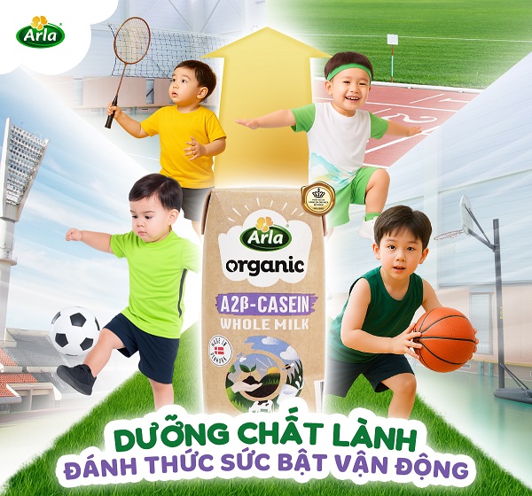 Sữa tươi nguyên kem Arla Organic A2 hộp 200ml