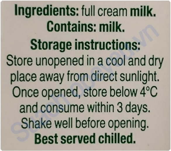 Sữa tươi Australia's Own A2 nguyên kem hộp 200ml