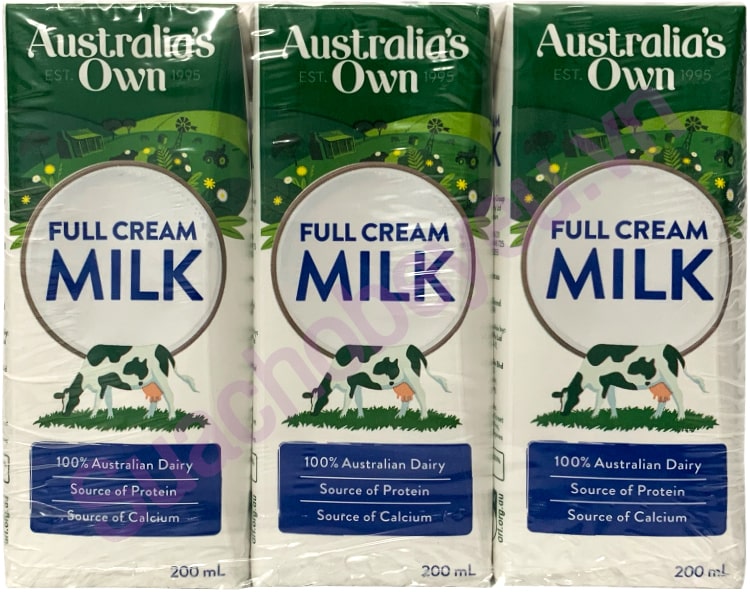 Sữa tươi Australia's Own nguyên kem hộp 200ml