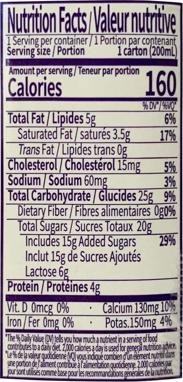 Sữa Binggrae Hàn Quốc hương khoai môn hộp 200ml