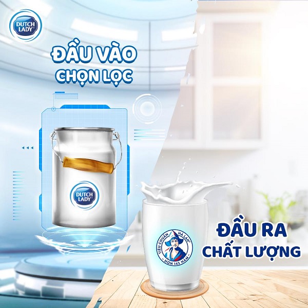 Sữa tươi Cô Gái Hà Lan vị socola hộp 180ml