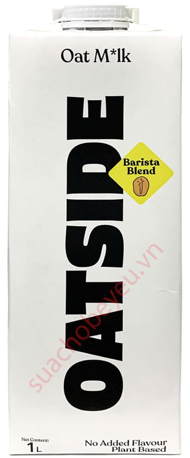Sữa Oatside Barista Blend yến mạch hộp 1 Lít