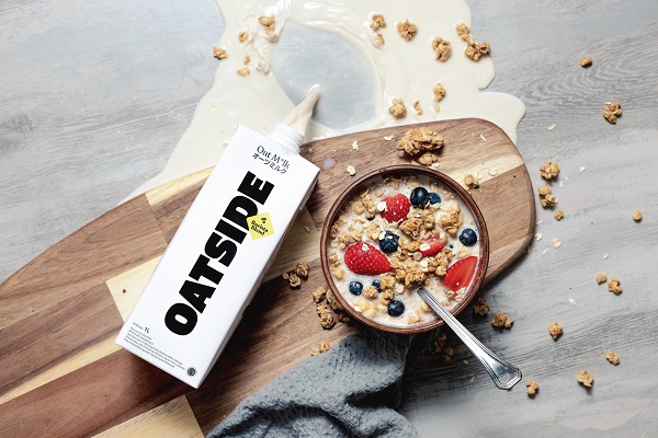 Sữa yến mạch Oatside đậm đà hộp 180ml có đường
