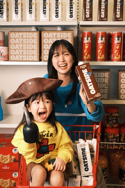 Sữa yến mạch Oatside đậm đà hộp 180ml có đường