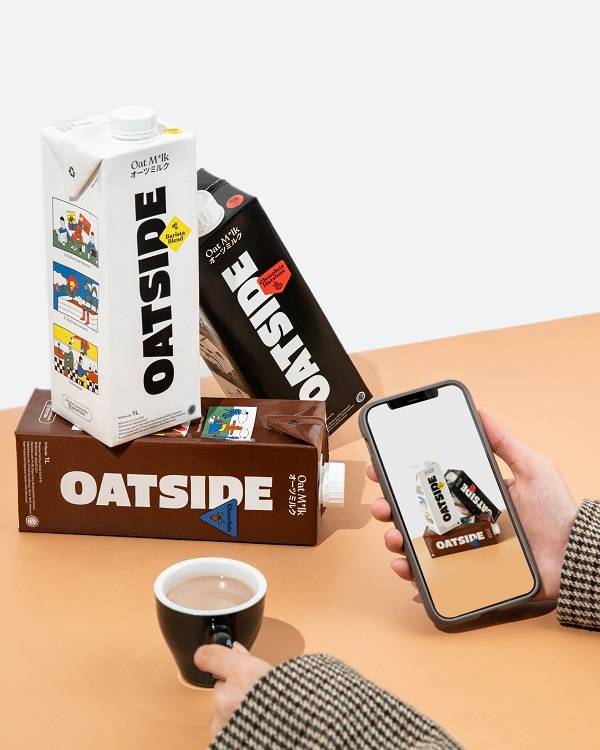 Sữa yến mạch Oatside đậm đà hộp 180ml có đường
