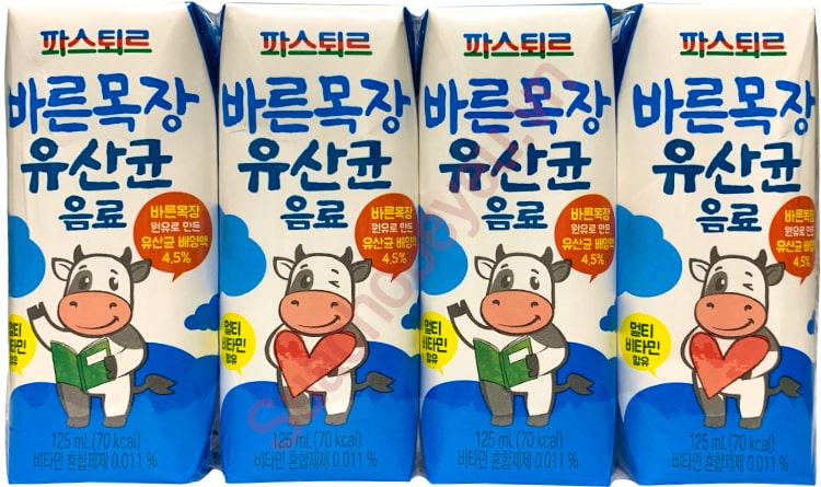 Sữa háu ăn Lotte Hàn Quốc hộp 125ml