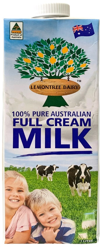 Sữa tươi nguyên kem Lemontree Dairy nhập khẩu Úc hộp 1 Lít