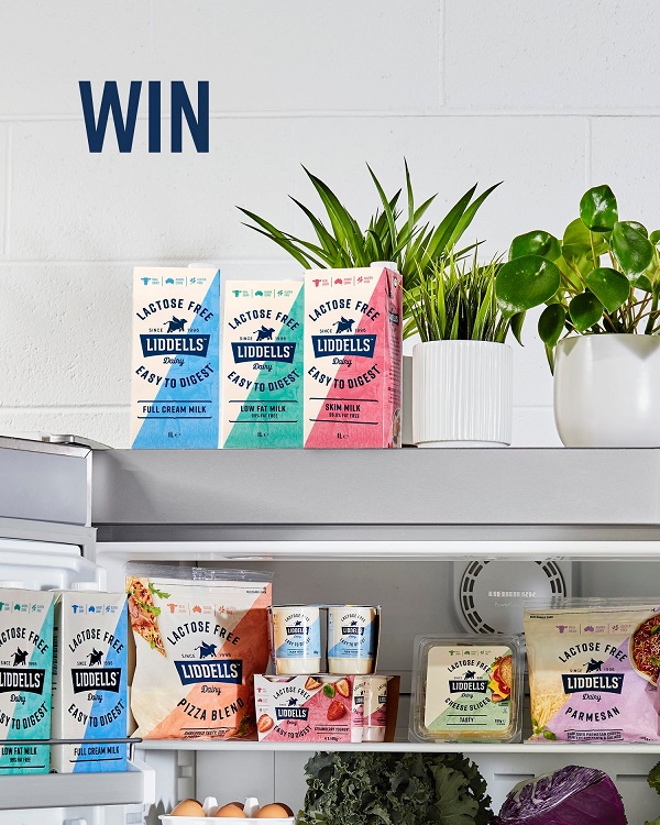 Sữa tươi Liddells Lactose Free Ít Béo Úc hộp 1 Lít