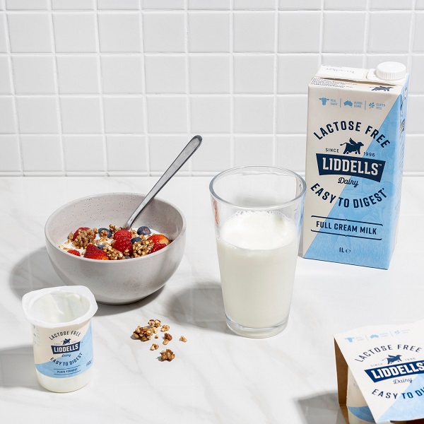 Sữa tươi Liddells Lactose Free nguyên kem Úc hộp 1 Lít