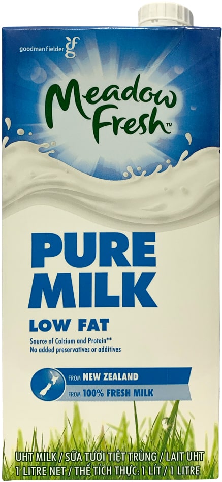 Sữa tươi Meadow Fresh New Zealand Ít béo 1 Lít 