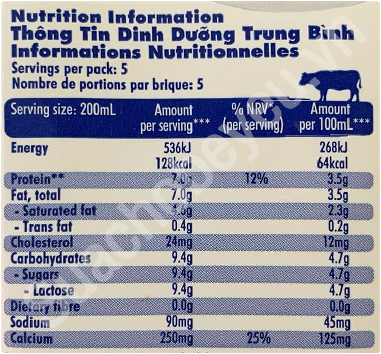 Sữa tươi nguyên kem Meadow Fresh hộp 1 Lít (Không nắp)