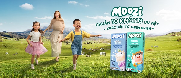 Thùng sữa tươi Úc Moozi ít đường hộp 180ml