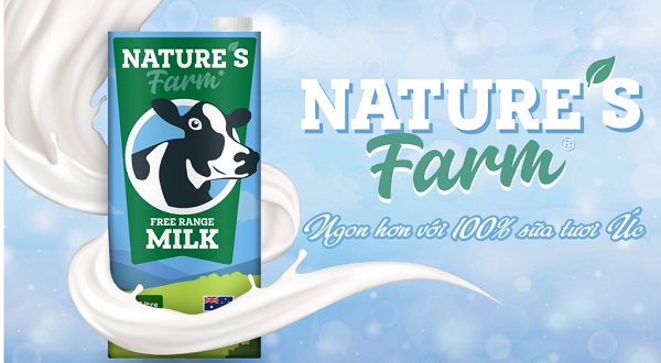 Thùng Sữa tươi Úc nguyên kem vị dưa lưới Nature's Farm hộp 180ml