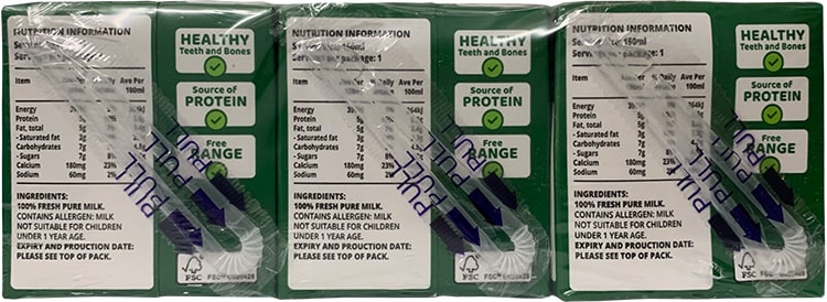 sữa tươi nguyên kem Nature's Farm Úc hộp 150ml