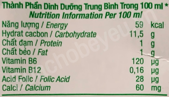 Sữa lúa mạch TH True Chocomalt Mistori hộp 180ml