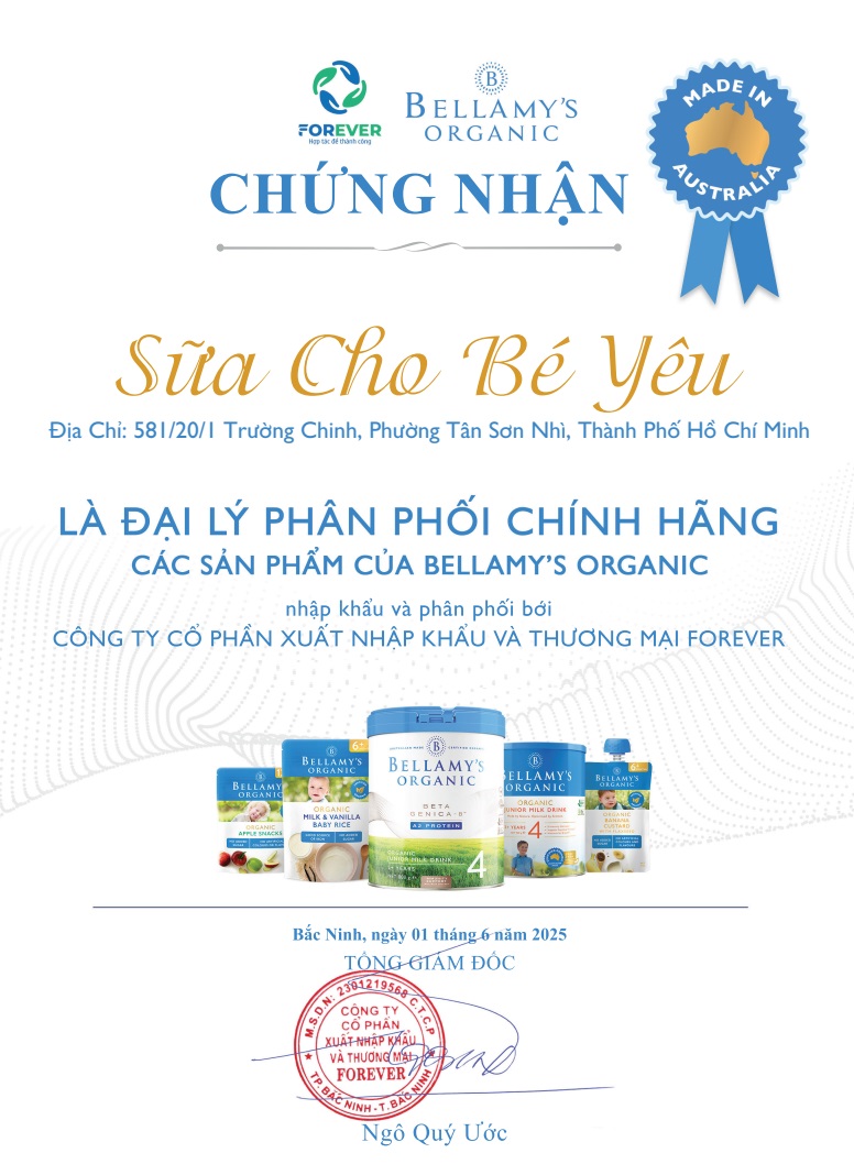 sữa chính hãng