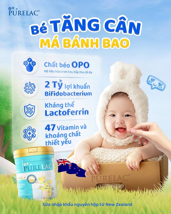 Các sữa công thức giúp trẻ có hệ tiêu hoá khoẻ mạnh, ngừa táo bón