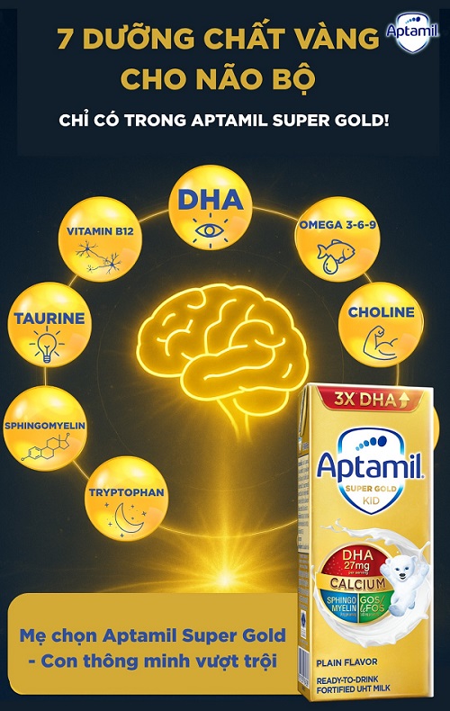 Top sữa phát triển trí não cho bé thông minh vượt trội