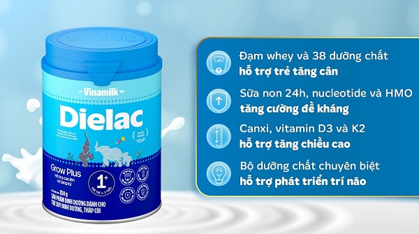 Sữa công thức dành cho trẻ suy dinh dưỡng, thấp còi