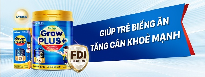 Các loại sữa tăng cân cho bé hiện nay được nhiều người khuyên dùng