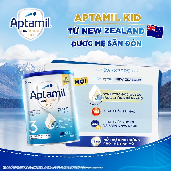 Review Sữa Aptamil New Zealand