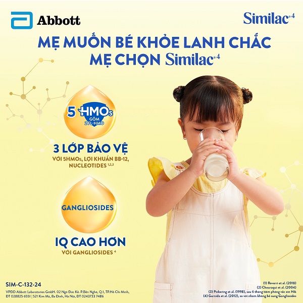 Sữa cho trẻ sơ sinh