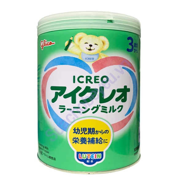 review sữa glico, sữa glico icreo nhật bản có tốt không