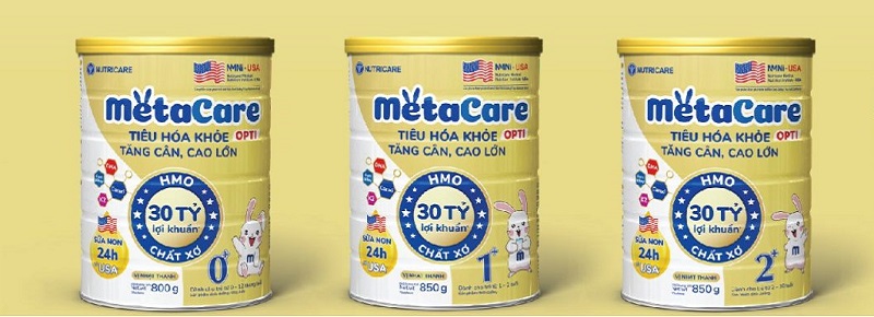 Chương trình khuyến mãi sữa Nutricare Metacare Opti