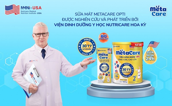 Chương trình khuyến mãi sữa Nutricare Metacare Opti