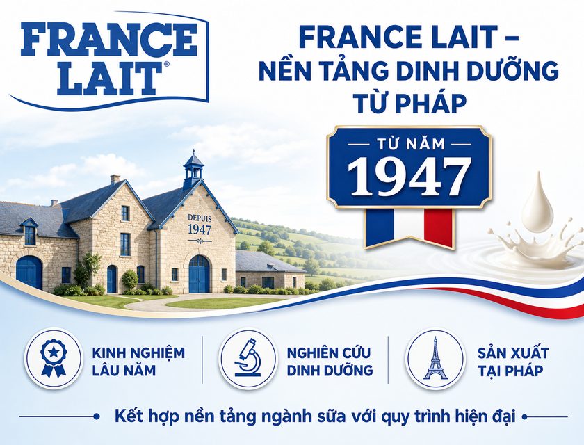 chương trình khuyến mãi sữa Pháp France Lait