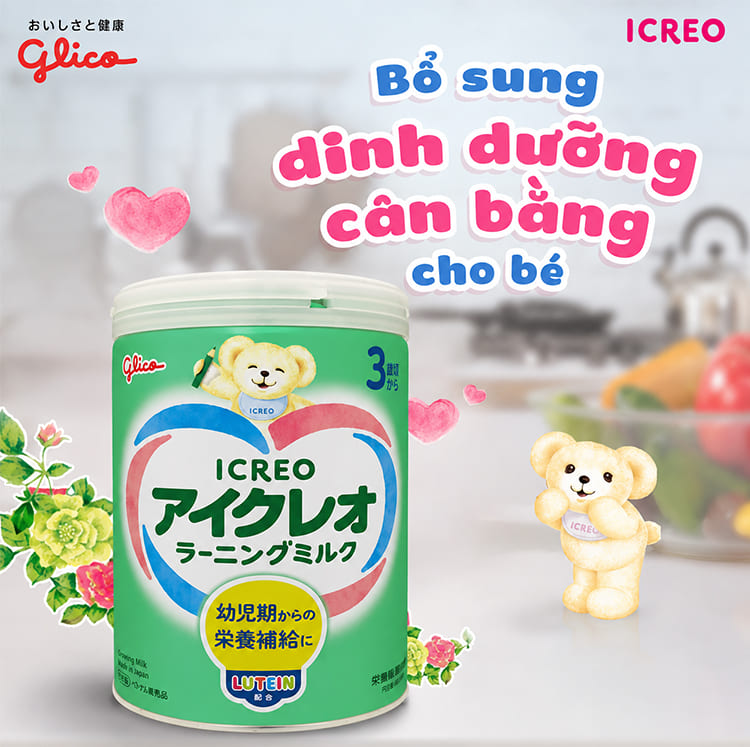 chương trình khuyến mãi glico Icreo nội địa nhật bản