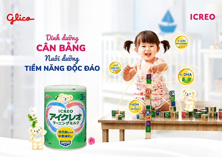 chương trình khuyến mãi glico Icreo nội địa nhật bản