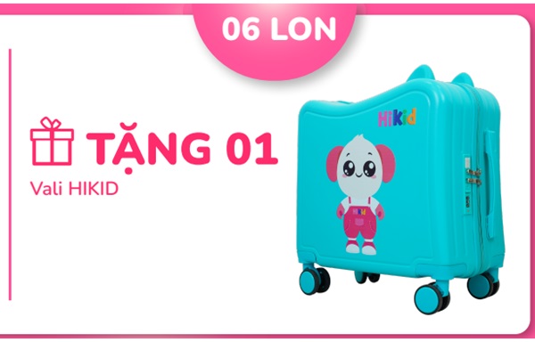 Chương trình khuyến mãi sữa Hikid Hàn Quốc