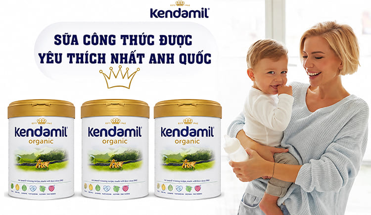 chương trình khuyến mãi sữa kendamil organic anh