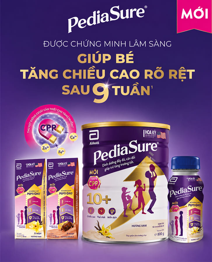 Chương trình khuyến mãi sữa PediaSure