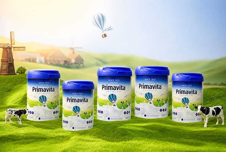 Chương trình khuyến mãi sữa Primavita Hà Lan