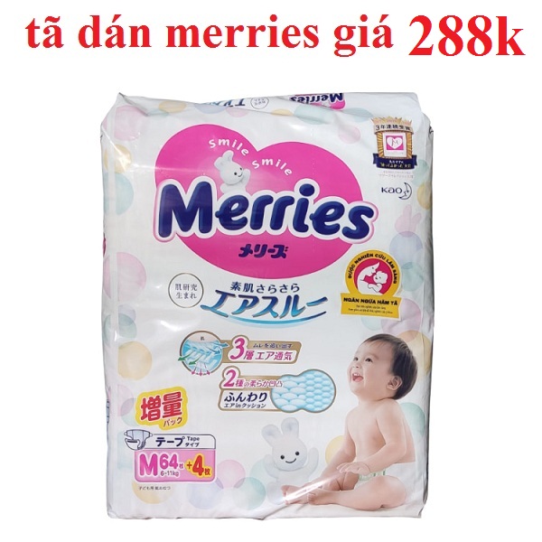 chương trình khuyến mãi tã merries