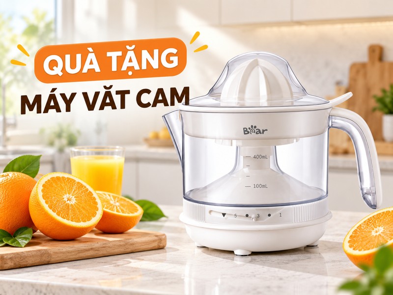 Máy pha cà phê quà tặng chương trình khuyến mãi Sữa cho bé yêu